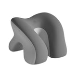 Maxbell Desk Napping Pillow Headrest Portable Face Down Pillow for Car Travel School Gray