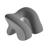 Maxbell Desk Napping Pillow Headrest Portable Face Down Pillow for Car Travel School Gray