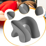 Maxbell Desk Napping Pillow Headrest Portable Face Down Pillow for Car Travel School Gray