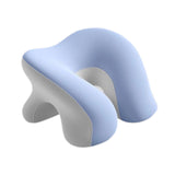 Maxbell Desk Napping Pillow Headrest Portable Face Down Pillow for Car Travel School Blue