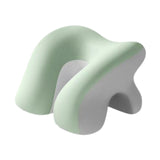Maxbell Desk Napping Pillow Headrest Portable Face Down Pillow for Car Travel School Green