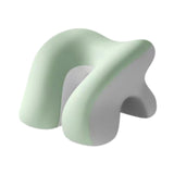 Maxbell Desk Napping Pillow Headrest Portable Face Down Pillow for Car Travel School Green