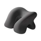 Maxbell Desk Napping Pillow Headrest Portable Face Down Pillow for Car Travel School Dark Gray
