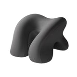 Maxbell Desk Napping Pillow Headrest Portable Face Down Pillow for Car Travel School Dark Gray