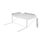 Maxbell Bed Bedside Shelf Clip on Decor Accessories NightStand for Dorm Bedroom Home White