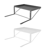 Maxbell Bed Bedside Shelf Clip on Decor Accessories NightStand for Dorm Bedroom Home White