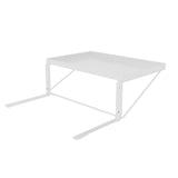 Maxbell Bed Bedside Shelf Clip on Decor Accessories NightStand for Dorm Bedroom Home White