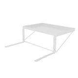 Maxbell Bed Bedside Shelf Clip on Decor Accessories NightStand for Dorm Bedroom Home White