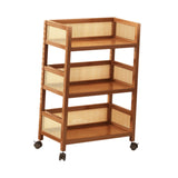 Maxbell Mobile Utility Cart Fruits and Vegetable Holder Rolling Book Cart for Garage