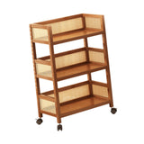 Maxbell Mobile Utility Cart Fruits and Vegetable Holder Rolling Book Cart for Garage