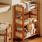 Maxbell Mobile Utility Cart Fruits and Vegetable Holder Rolling Book Cart for Garage