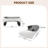 Maxbell Reading Pillow Soft Convenient Lap Desk Pillow for Couch Sofa Sitting in Bed