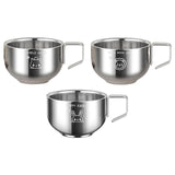 Maxbell Stainless Steel Water Cup Travel Adults Restaurant Tea Coffee Mug for Juices Rat
