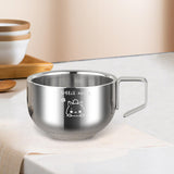 Maxbell Stainless Steel Water Cup Travel Adults Restaurant Tea Coffee Mug for Juices Rat