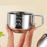 Maxbell Stainless Steel Water Cup Travel Adults Restaurant Tea Coffee Mug for Juices Rat