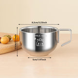 Maxbell Stainless Steel Water Cup Travel Adults Restaurant Tea Coffee Mug for Juices Rat