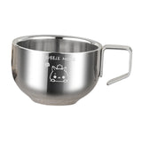 Maxbell Stainless Steel Water Cup Travel Adults Restaurant Tea Coffee Mug for Juices Rat