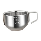 Maxbell Stainless Steel Water Cup Travel Adults Restaurant Tea Coffee Mug for Juices Rat