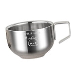 Maxbell Stainless Steel Water Cup Travel Adults Restaurant Tea Coffee Mug for Juices Rat