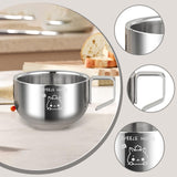 Maxbell Stainless Steel Water Cup Travel Adults Restaurant Tea Coffee Mug for Juices Rat