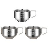 Maxbell Stainless Steel Water Cup Travel Adults Restaurant Tea Coffee Mug for Juices Rat