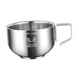 Maxbell Stainless Steel Water Cup Travel Adults Restaurant Tea Coffee Mug for Juices Bunny