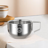 Maxbell Stainless Steel Water Cup Travel Adults Restaurant Tea Coffee Mug for Juices Lion