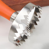 Maxbell Cutlery Handheld Serrated Food Chopper for Ground Beef Sturdy Plastic Handle