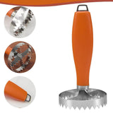 Maxbell Cutlery Handheld Serrated Food Chopper for Ground Beef Sturdy Plastic Handle