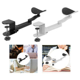 Maxbell Arm Rest for Desk Adjustable Sturdy Universal Extension Platform Arm Support Black