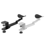 Maxbell Arm Rest for Desk Adjustable Sturdy Universal Extension Platform Arm Support Black