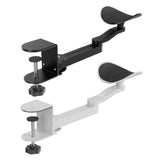 Maxbell Arm Rest for Desk Adjustable Sturdy Universal Extension Platform Arm Support Black