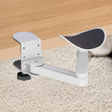 Maxbell Arm Rest for Desk Adjustable Sturdy Universal Extension Platform Arm Support White