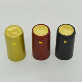 Maxbell 100 Pieces Wine Bottle Caps Bottle Sleeves for Home Use Kitchen Wine Cellars Gold