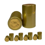 Maxbell 100 Pieces Wine Bottle Caps Bottle Sleeves for Home Use Kitchen Wine Cellars Gold