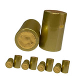 Maxbell 100 Pieces Wine Bottle Caps Bottle Sleeves for Home Use Kitchen Wine Cellars Gold