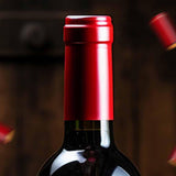 Maxbell 100 Pieces Wine Bottle Caps Bottle Sleeves for Home Use Kitchen Wine Cellars Red