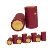 Maxbell 100 Pieces Wine Bottle Caps Bottle Sleeves for Home Use Kitchen Wine Cellars Red