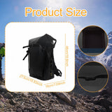 Maxbell Waterproof Backpack Lightweight Dry Bag for Backpacking Water Sports Rafting Black