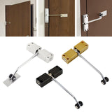 Maxbell Spring Door Closer Ensures Secure Closure Kitchen Commercial Bedroom Stopper argent