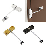 Maxbell Spring Door Closer Ensures Secure Closure Kitchen Commercial Bedroom Stopper argent