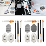 Maxbell Tile Tub Scrubber Brush Floor Scrub Brush for Kitchen Cleaning Bathroom Sink without Cloth Head