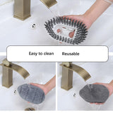 Maxbell Tile Tub Scrubber Brush Floor Scrub Brush for Kitchen Cleaning Bathroom Sink without Cloth Head
