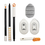 Maxbell Tile Tub Scrubber Brush Floor Scrub Brush for Kitchen Cleaning Bathroom Sink without Cloth Head