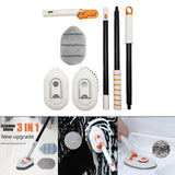 Maxbell Tile Tub Scrubber Brush Floor Scrub Brush for Kitchen Cleaning Bathroom Sink without Cloth Head