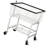 Maxbell Rolling Laundry Cart Coat and Hat Stand for Washroom Laundry Room Commercial