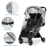 Maxbell Stroller Rain Cover Windproof Travel Weather Shield for Strollers Pushchairs