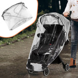Maxbell Stroller Rain Cover Windproof Travel Weather Shield for Strollers Pushchairs
