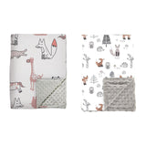 Maxbell Baby Swaddle Blanket Soft Comfortable Bed Blankets for Travel Newborn Babies Giraffe Pattern