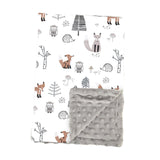 Maxbell Baby Swaddle Blanket Soft Comfortable Bed Blankets for Travel Newborn Babies Owl Pattern